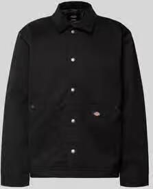 Dickies Jack met platte kraag en labeldetail