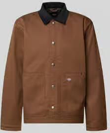 Dickies Jack met platte kraag en labeldetail
