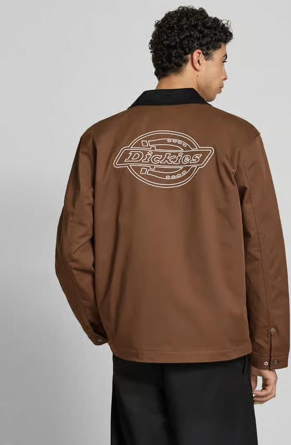 Dickies Jack met platte kraag en labeldetail - Foto 2