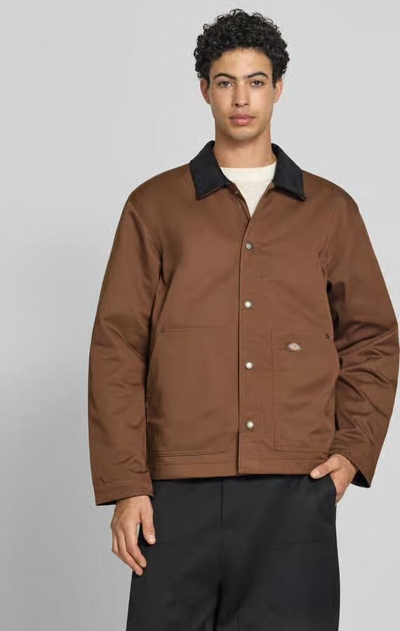 Dickies Jack met platte kraag en labeldetail - Foto 3