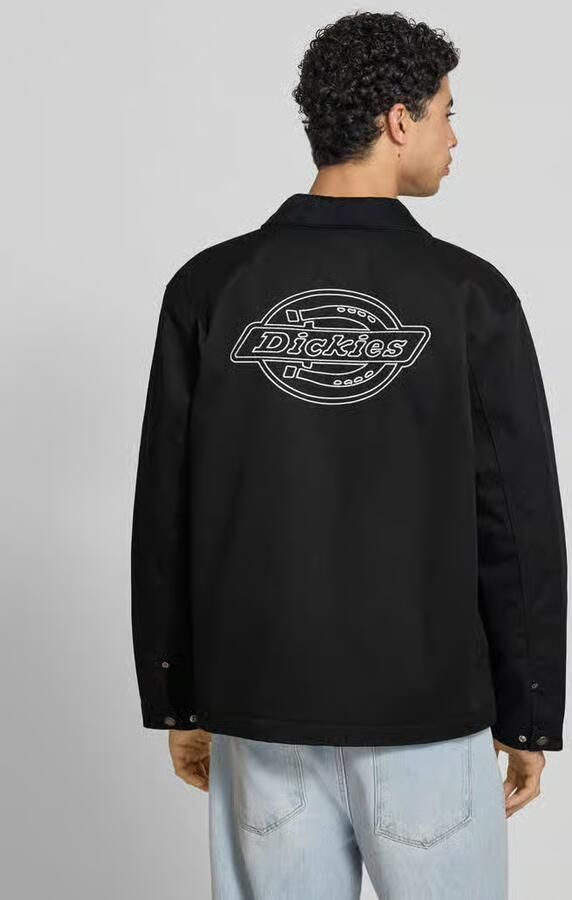 Dickies Jack met platte kraag en labeldetail - Foto 3
