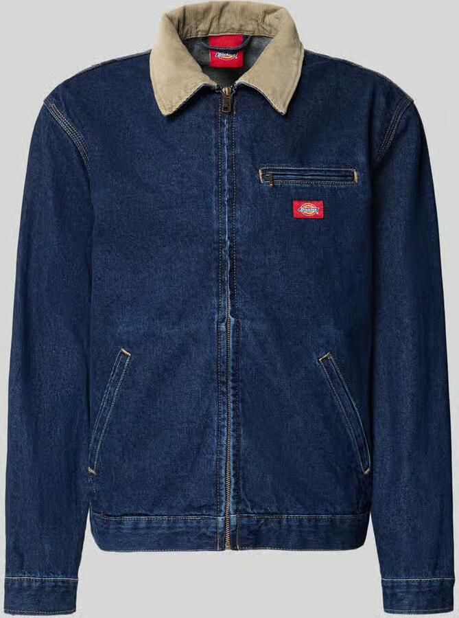 Dickies jeansjack met labeldetail en ritssluiting - Foto 2