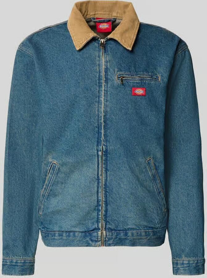 Dickies jeansjack met labeldetail en ritssluiting - Foto 2