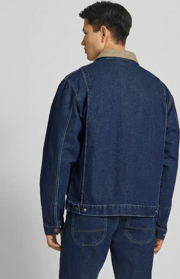 Dickies jeansjack met labeldetail en ritssluiting
