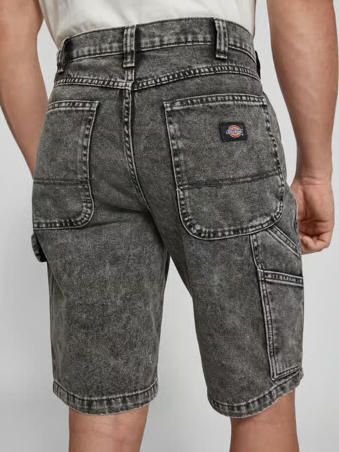 Dickies Korte Broek GARYVILLE DNM SHORT DK0A4XCK-KJ81 LIGHT GREY