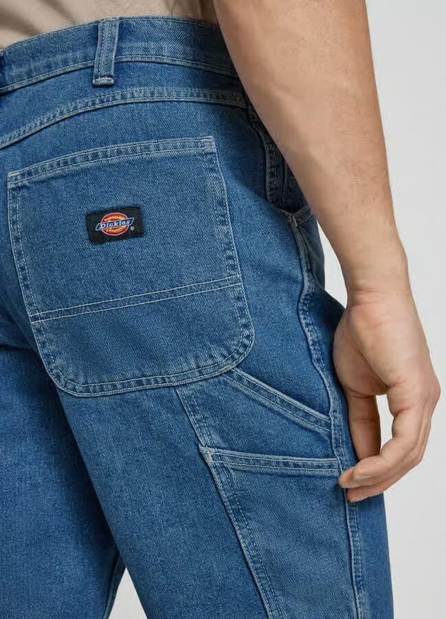 Dickies Korte Broek GARYVILLE DNM SHORT DK0A4XCK-CLB1 CLASSIC BLUE