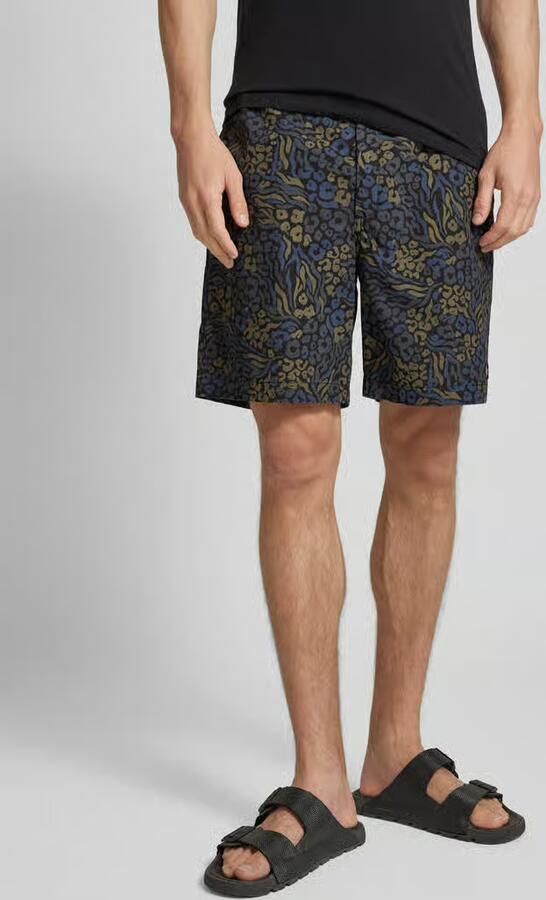 Dickies Regular fit korte broek met all-over print model 'SALTVILLE' - Foto 4