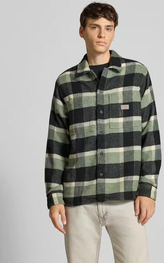 Dickies Regular fit vrijetijdsoverhemd met borstzakken en labeldetail - Foto 2