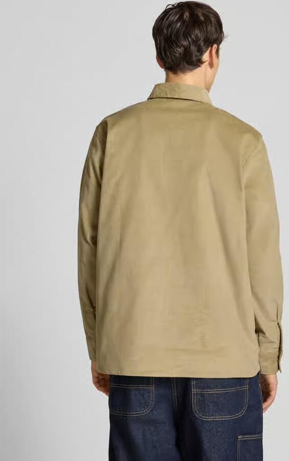 Dickies Overhemd Lange Mouw CORDUROY SHIRT DK0A8652-KHK1 KHAKI