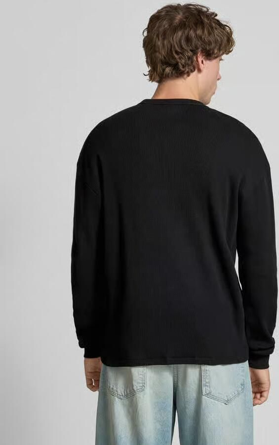 Dickies Shirt met lange mouwen labelstitching en ronde hals