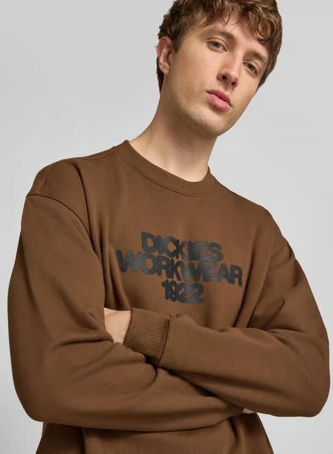 Dickies sweatshirt met labelprint model 'TORREY'
