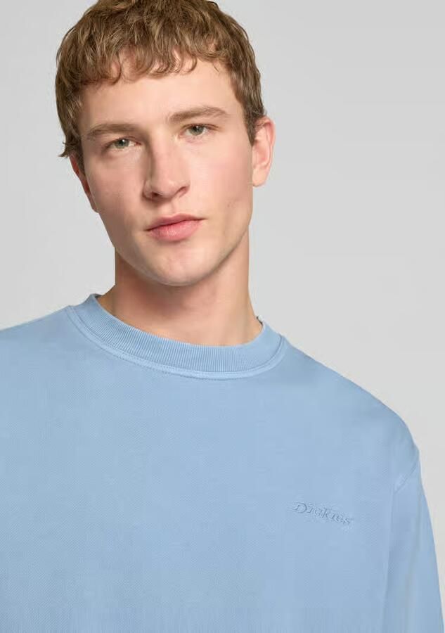 Dickies sweatshirt met labelstitching en ronde hals