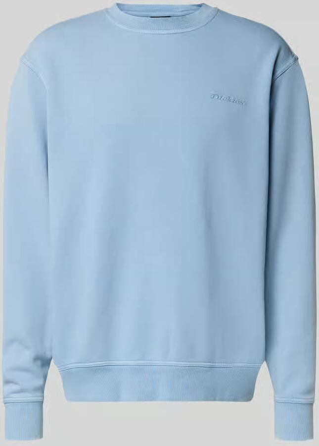 Dickies sweatshirt met labelstitching en ronde hals - Foto 2