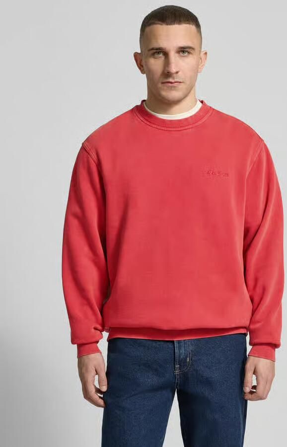 Dickies sweatshirt met labelstitching en ronde hals