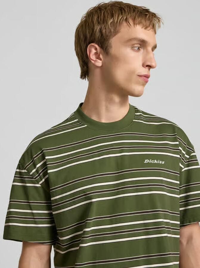 Dickies T-shirt met gestikt logo model 'EAST LIBERTY'