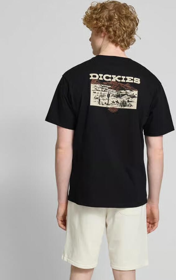 Dickies T-shirt met labelprint