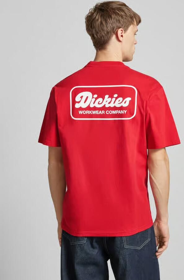 Dickies T-shirt met labelprint