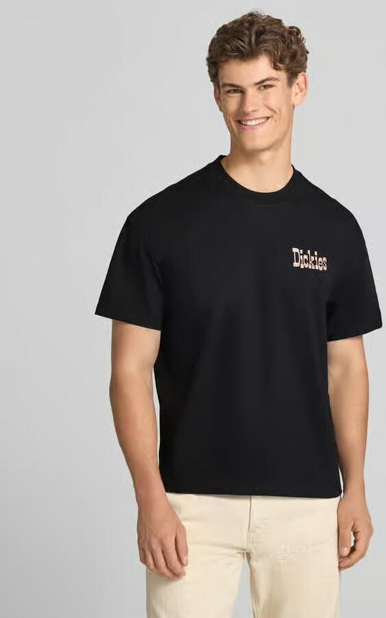 Dickies T-shirt Korte Mouw POLK SS TEE BLACK - Foto 2