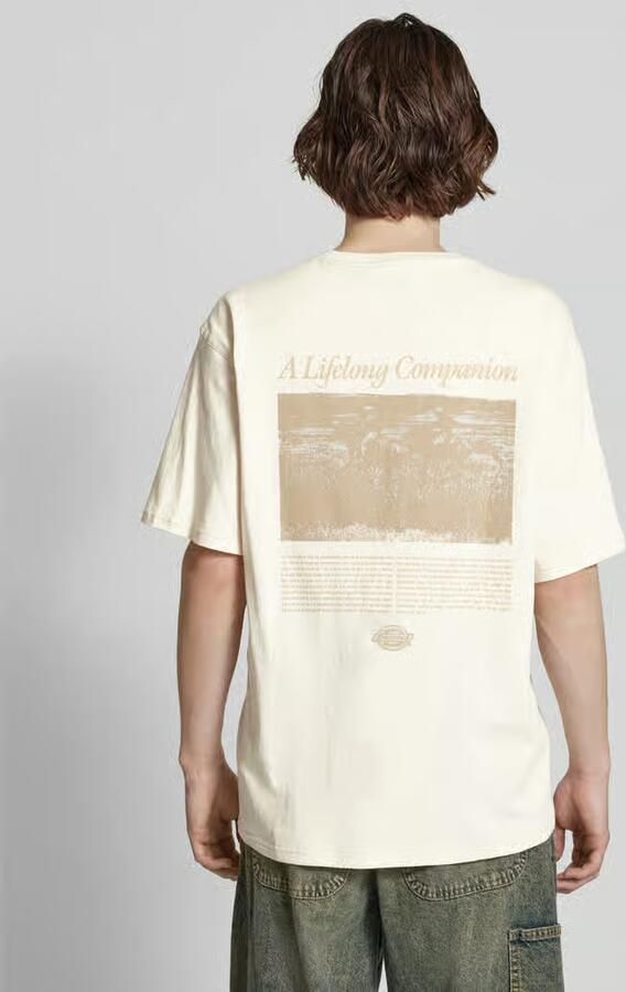 Dickies T-shirt met labelprint model ''COMPANION SCRIPT'