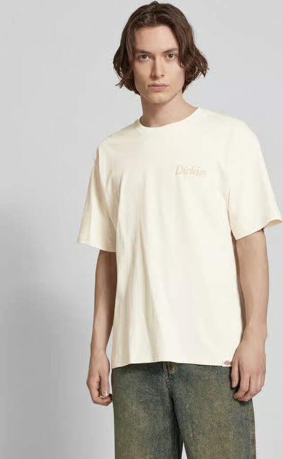 Dickies T-shirt met labelprint model ''COMPANION SCRIPT' - Foto 2