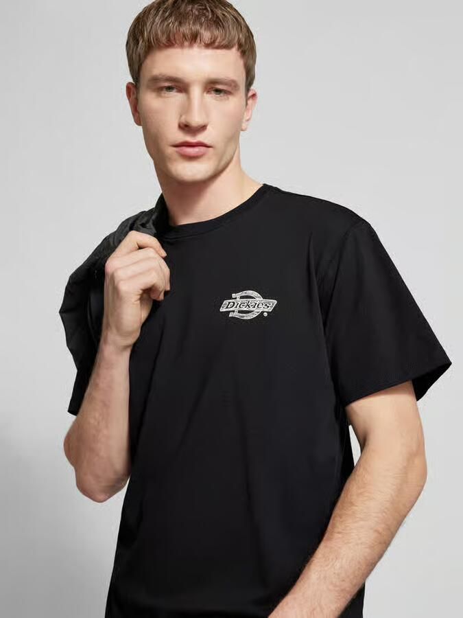 Dickies T-shirt met labelprint model 'WOOD'