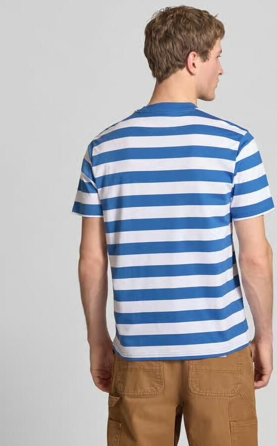 Dickies T-shirt met labelstitching model 'RIVERGROVE' - Foto 2