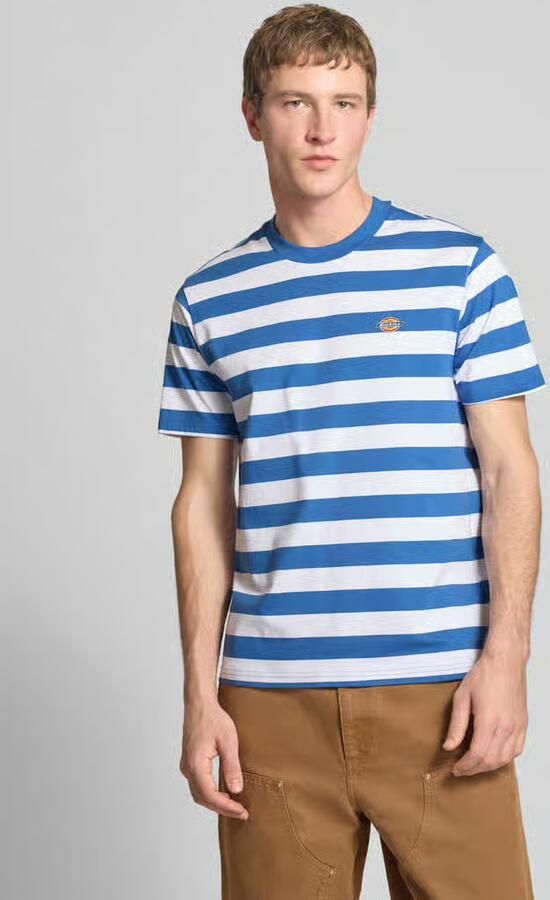 Dickies T-shirt met labelstitching model 'RIVERGROVE' - Foto 3