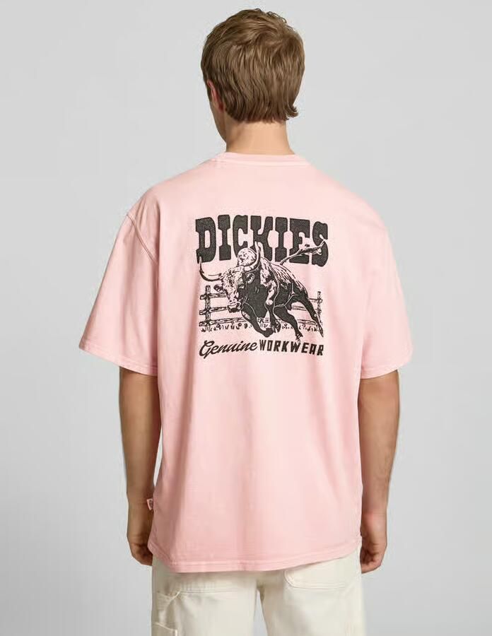 Dickies T-shirt Korte Mouw BUCHTELL SS TEE BRIDAL ROSE - Foto 4