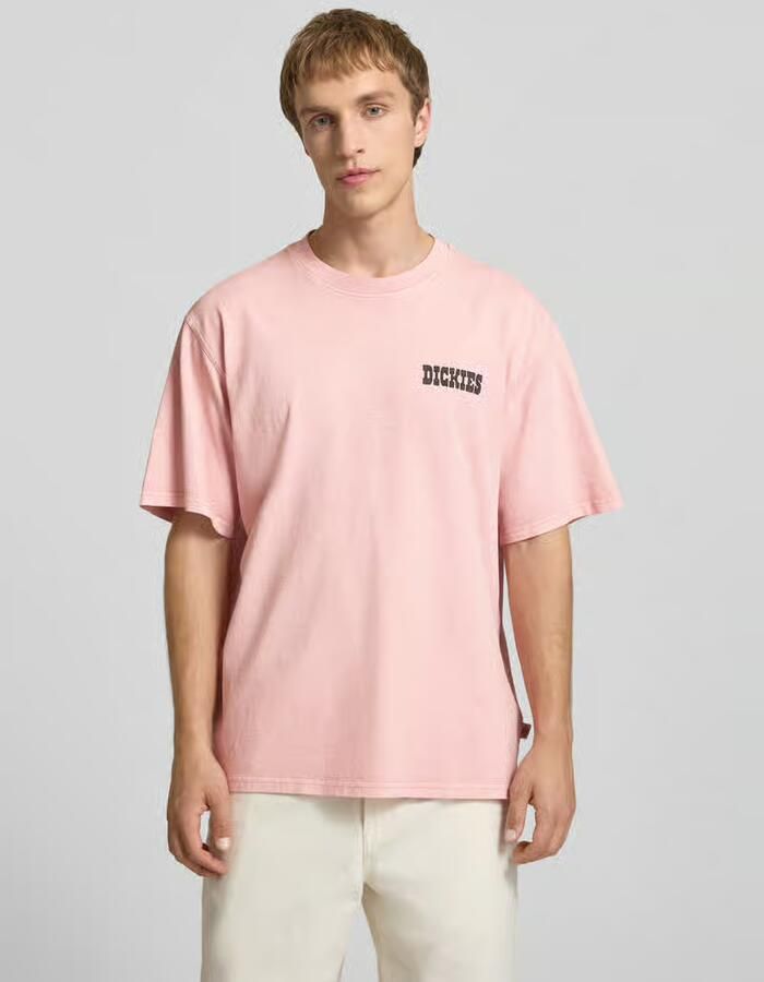 Dickies T-shirt Korte Mouw BUCHTELL SS TEE BRIDAL ROSE - Foto 3