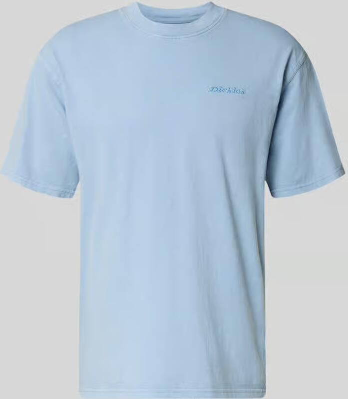 Dickies T-shirt met ronde hals en labelstitching - Foto 2