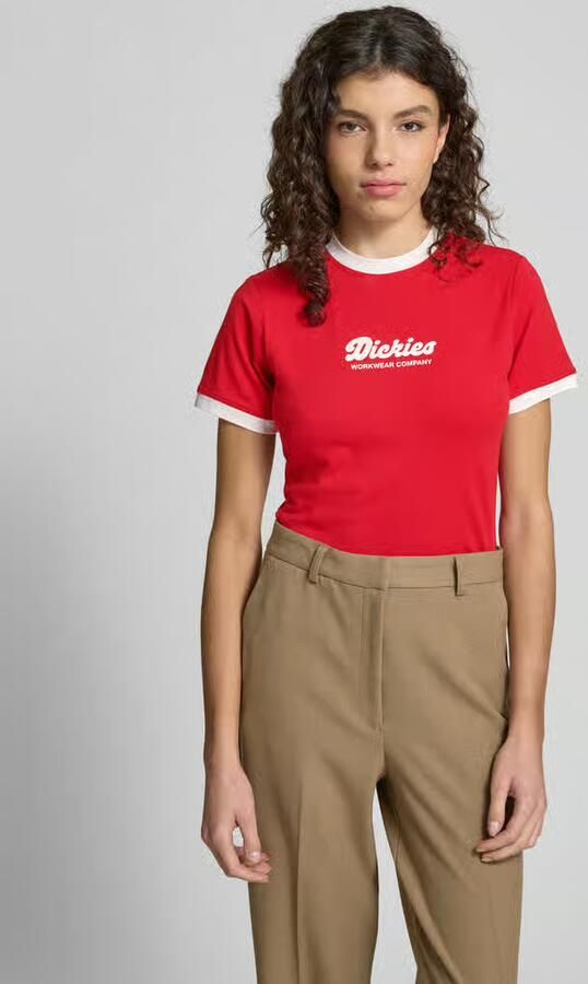 Dickies T-shirt van katoenmix model 'LEWISTOWN' - Foto 2