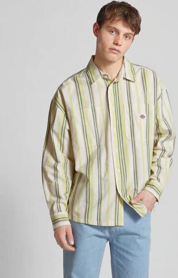 Dickies Vrijetijdsoverhemd met streeppatroon - Foto 4