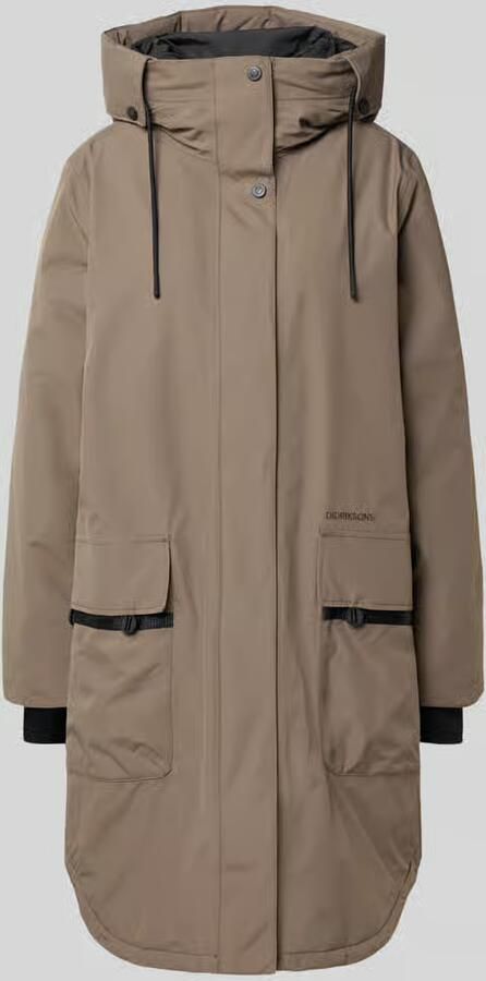 Didriksons Parka met capuchon en klepzakken model 'AIKO'