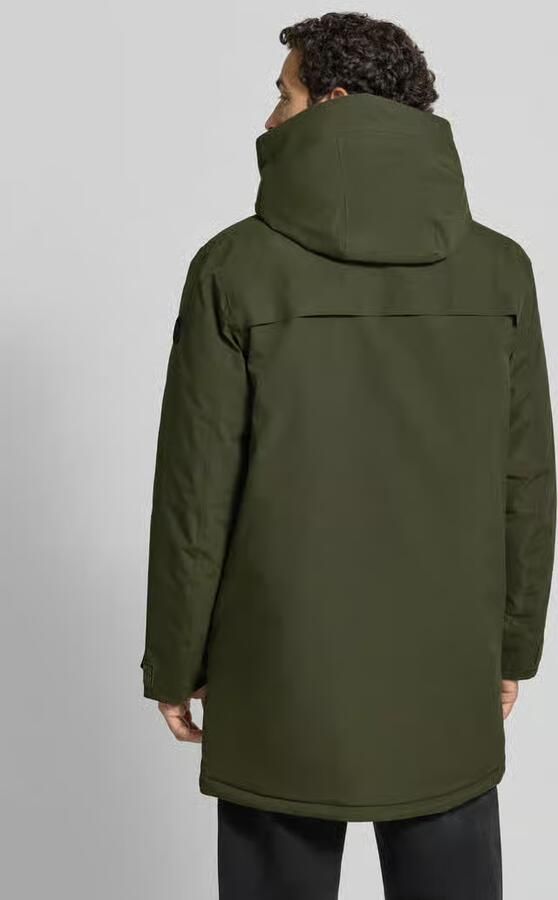 Didriksons Parka met capuchon en pattetassen model 'AIDEN' - Foto 3