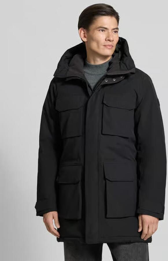 Didriksons Parka met capuchon en pattetassen model 'AIDEN' - Foto 3