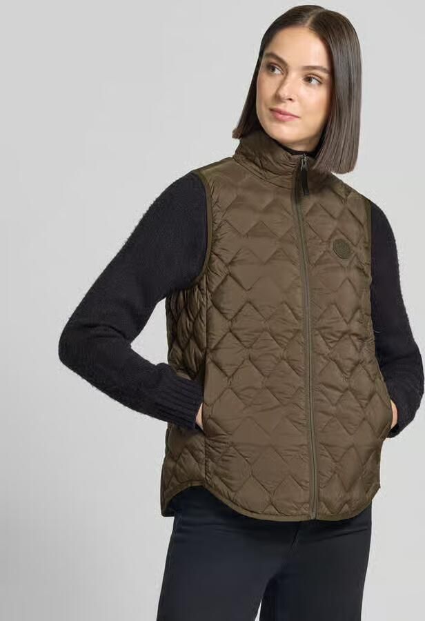 Didriksons Regular fit bodywarmer in stiksels model 'Evy' - Foto 2