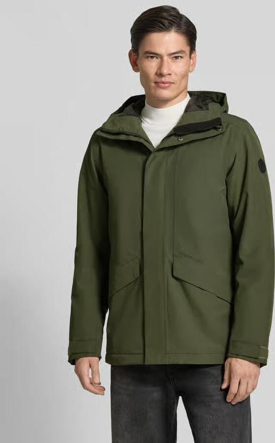 Didriksons Regular fit jack met capuchon model 'Adam' - Foto 3