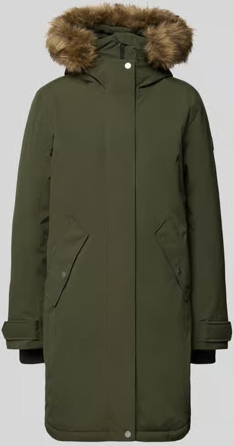 Didriksons Regular fit parka met imitatiebont model 'ERNA'