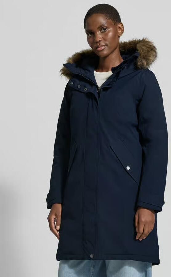 Didriksons Regular fit parka met imitatiebont model 'ERNA' - Foto 2