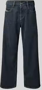 Diesel Baggy jeans met labelpatch model 'H-JEANS'
