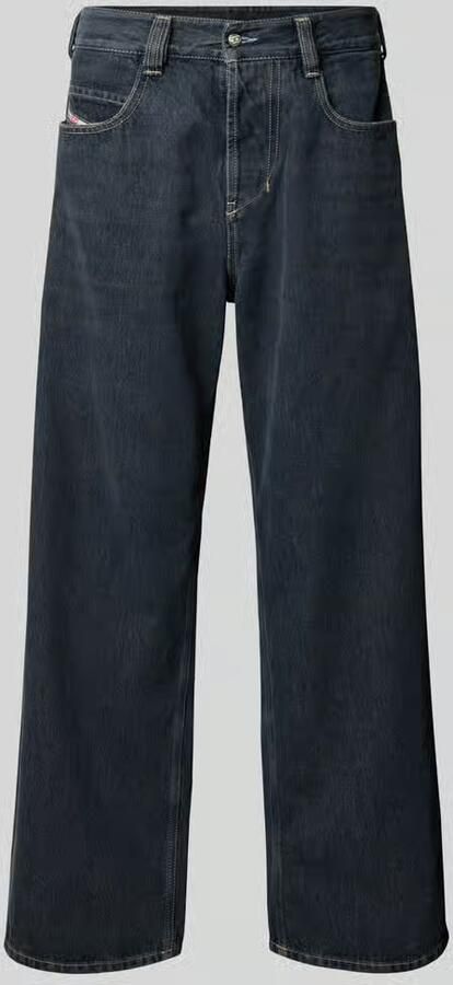 Diesel Baggy jeans met labelpatch model 'H-JEANS' - Foto 3