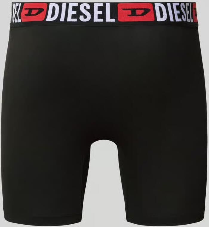 Diesel Boxershort met logostitching in een set van 3 stuks model 'Max'