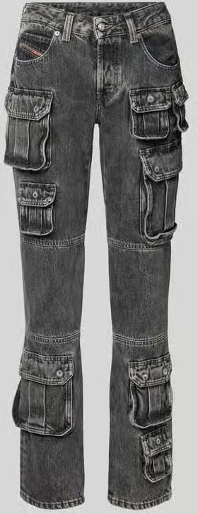 Diesel Cargobroek in denimlook - Foto 3