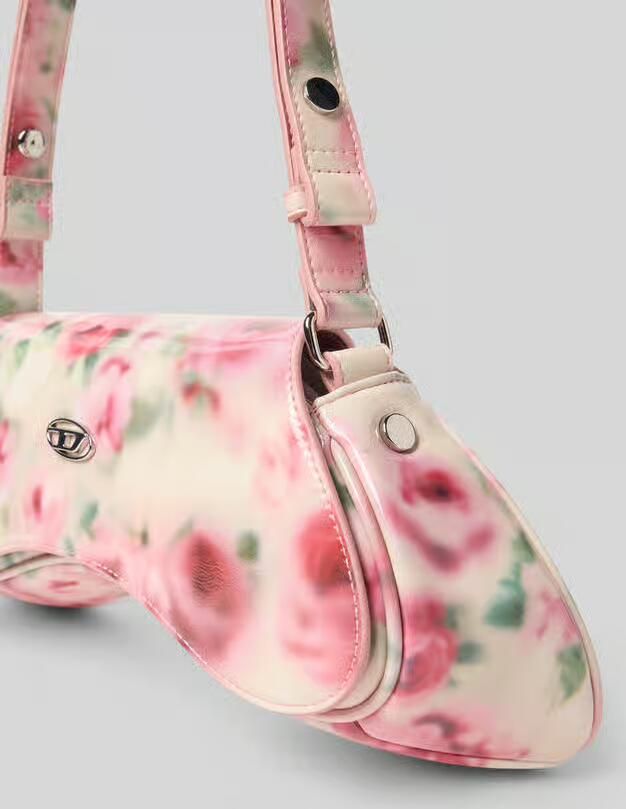 Diesel Crossbody tas met labeldetail