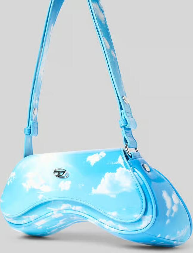 Diesel Crossbodytas met labeldetail