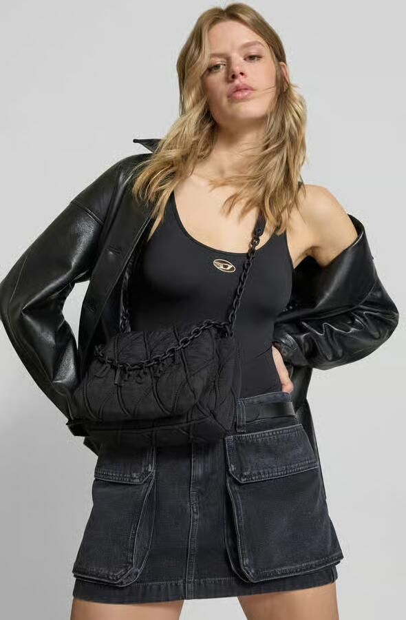 Diesel Crossbodytas met labeldetail - Foto 2