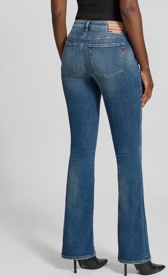 Diesel Blauwe Gewassen Denim Broek Blue Dames - Foto 8