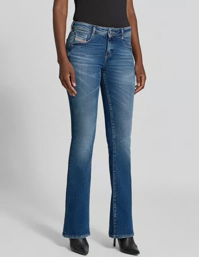 Diesel Blauwe Gewassen Denim Broek Blue Dames - Foto 5
