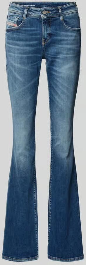 Diesel Blauwe Gewassen Denim Broek Blue Dames - Foto 8