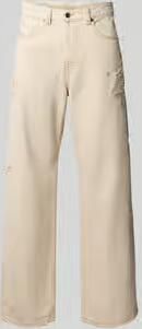 Diesel High waist baggy jeans met destroyed-details